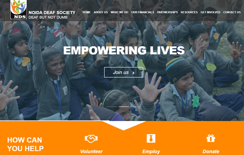 Noida Deaf Society screenshot 1